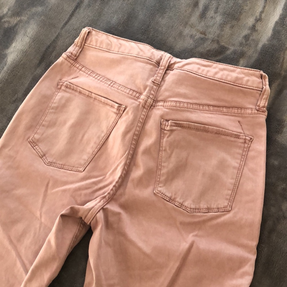 Mauve Hi-rise Super Stretch Jegging - Picture 2 of 3